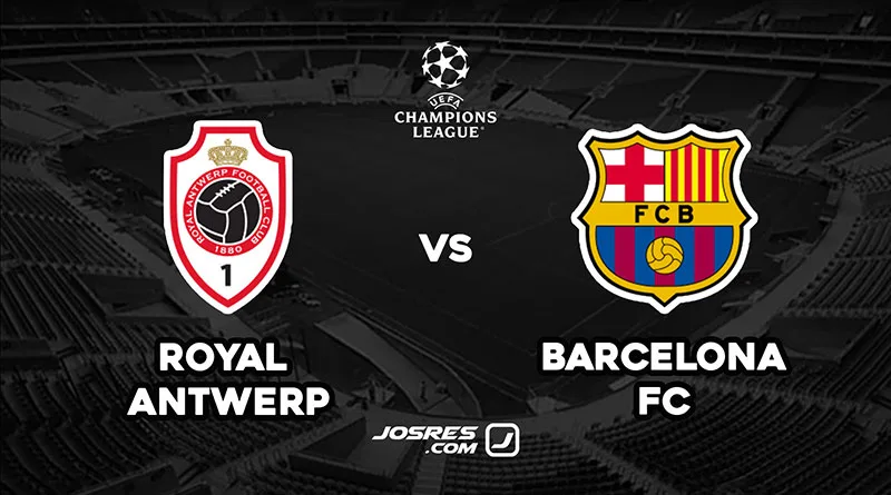 Royal Antwerp FC vs. Barcelona FC por la Champions League : horario