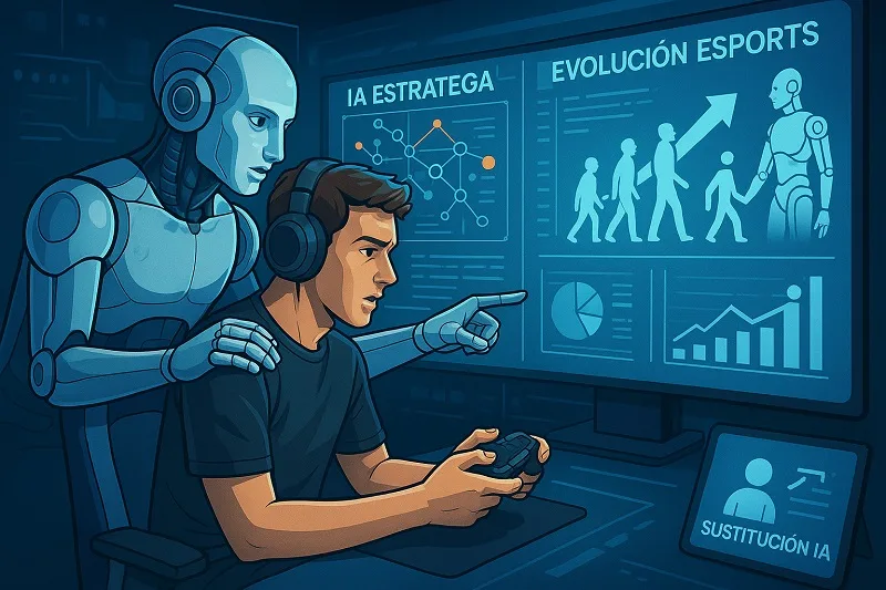 IA reemplazo coaches eSports
