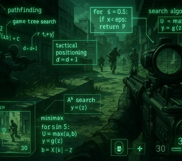 Los mejores algoritmos de IA en videojuegos competitivos