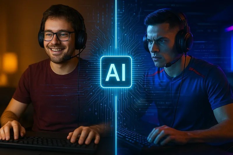 ¿La IA está creando una brecha entre gamers casuales y pros?