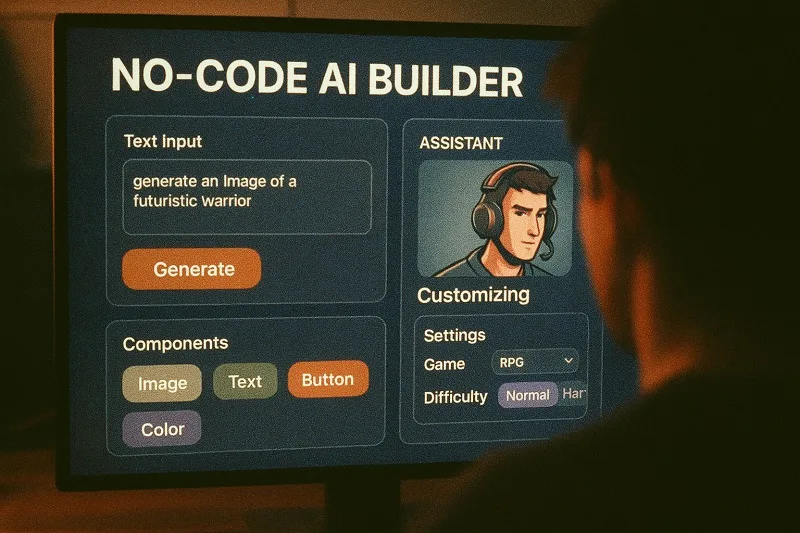 asistente gamer sin código