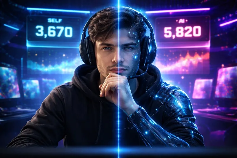 progreso gamer IA vs humano