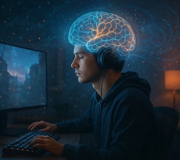 IA en entrenamiento mental para gamers